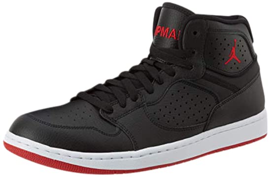 Nike Jordan Access, Zapatos de Baloncesto Hombre, Multicolor (Black/Gym Red/White 001), 41 EU