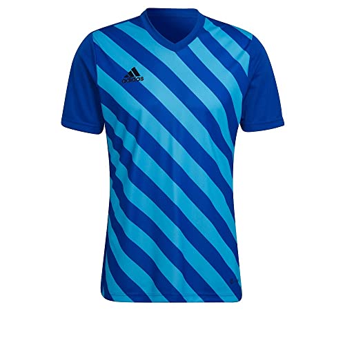 adidas ENT22 GFX JSY T-Shirt, Men's, Team Royal Blue/App Sky Rush, L