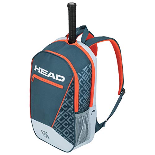 Head Core Backpack Bolsa de Tenis, Adultos Unisex, Gris/Naranja, Otro