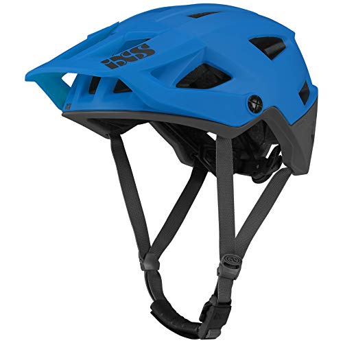 IXS Trigger Am Casco para Bicicleta de, Unisex, Azul (Fluo Blue), ML (58-62cm)