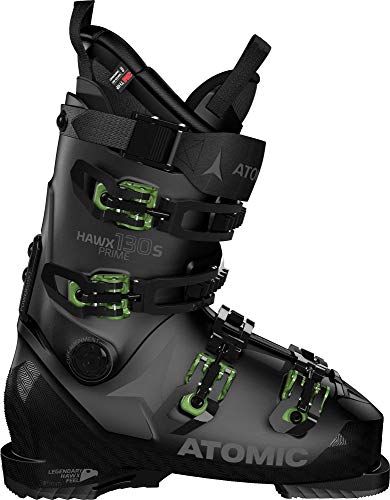 ATOMIC HAWX Prime 130 S, Botas de esquí Unisex Adulto, Black/Green, 40.5 EU