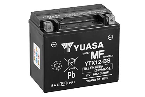 Yuasa YTX12-BS(WC) Batería sin mantenimiento