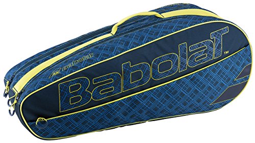Babolat X 6 Club Fundas para Raquetas de Tenis, Unisex Adulto, Azul/Amarillo, Talla Única